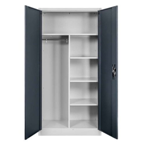 Szafa-gospodarcza-socjalna-Mega-M-2-drzwiowa-z-polkami-S-90-cm-szara-grafitowy-front-MTP006364-4.jpg