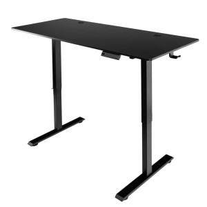 Furvero Electric Height Adjustable Desk 140×60 cm, Black N