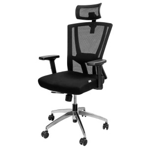 Furvero Zenith BA/A2D/L2D/H2D Swivel Office Chair, Black