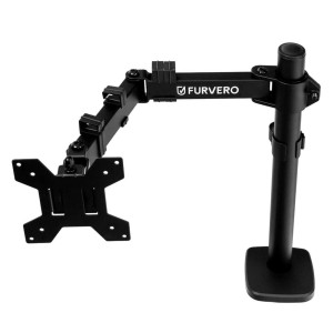Monitor mount FURVERO HK004, single arm, extension arm, black N