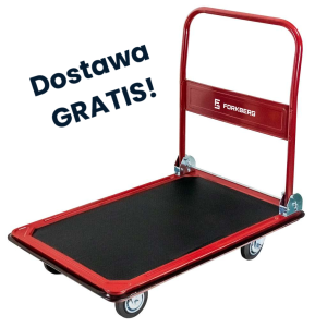 Platform trolley, 300 kg, ball-bearing wheels