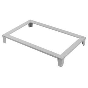 Frame base with legs for locker cabinet H-80 cm W-80 cm D-50 cm H-10